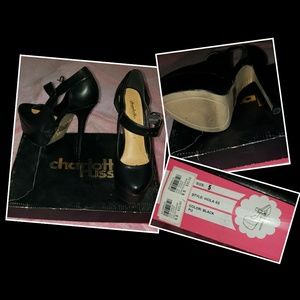 SALE! Black Strapped Heels